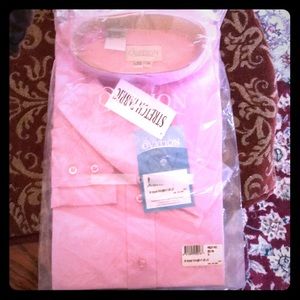 Ovation stretch riding shirt pink size 18